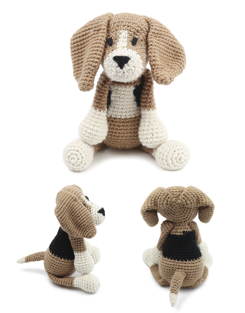 toft lola the beagle amigurumi crochet animal